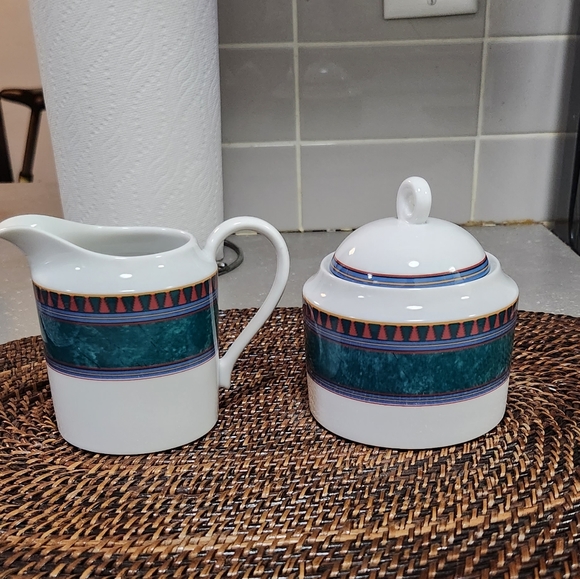 Mikasa California, La Scala sugar and creamer set. - Picture 1 of 5